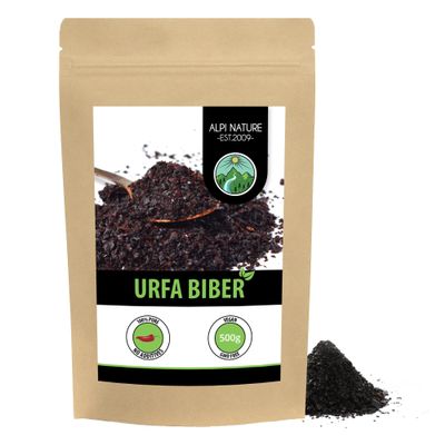 Alpi Nature Urfa Chilli Flakes 500g 1.1 lb, Turkish Pepper Flakes, Isot Biber, Urfa Biber