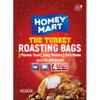 4 x The Turkey Roasting Bags Flavour Seal Jumbo Oven Bags with Ties for Ovens and Microwaves Perfect for Roasting Turkey Chicken Fish Meat and Vegetables - 45cm x 55cm Extra Large view 1