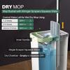 JOYMOOP Mop and Bucket with Wringer Set, Flat Squeeze Mop Flat Head Mop, Dust Mops for Wall Cleaner with Long Handle, Wet and Dry Use Microfiber Mops for Household Cleaning view 3