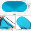 100 Pack Eye Mask Disposable Blindfolds for Games with Nose Pad Soft Eye Cover Party Pack Sleep Eye Masks Eye Shade Mask Women Men Kids (Multi Color) view 2