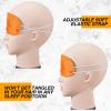100 Pack Eye Mask Disposable Blindfolds for Games with Nose Pad Soft Eye Cover Party Pack Sleep Eye Masks Eye Shade Mask Women Men Kids (Multi Color) view 3