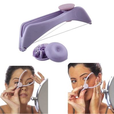JKSM Facial Hair Remover For Women, Portable Face Hair Removal Device Cotton Threading Epilator, Manual Hair Removal Device for Face, Upper Lip, Arms, Legs, Back
