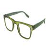 Reading Glasses 'Kit' Green +3.00 view 1