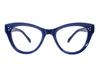 Reading Glasses 'Polly' Navy Blue +2.50 view 2