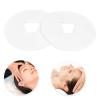 100Pcs Disposable Face Covers for Massage, Pillow Towel Massage Table Face Hole Cover Soft Breathable Skin Friendly Water Absorption Face Pillow Cover Massage Headrest Covers(White) view 2