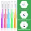250 Pieces Interdental Brush Tooth Floss Tooth Cleaning Tool Toothpick Dental Tooth Flossing Head Oral Dental Hygiene Dental Flosser Teeth Soft Dental Picks Refill Toothpick Cleaners (Fresh Color) view 2