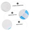 3pcs Reusable Sanitary Cotton Period Pads Absorbent Washable Feminine Pads Panty Liners for Women Girls Teens 420mm White view 3