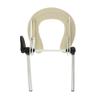 ABS Face Cradle Headrest Neck Pillow Cushion Salon SPA Massage Aluminum Alloy Table Bed view 3