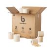 Bumboo Bamboo Toilet Roll 48 Pack | Unbleached Toilet Paper 3 ply, 300 Sheets | Eco Toilet Rolls Bulk Buy | Plastic-Free, Soft, Strong, Sustainable & Biodegradable Loo Roll view 1