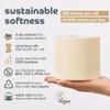 Bumboo Bamboo Toilet Roll 48 Pack | Unbleached Toilet Paper 3 ply, 300 Sheets | Eco Toilet Rolls Bulk Buy | Plastic-Free, Soft, Strong, Sustainable & Biodegradable Loo Roll view 3