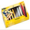 Leonidas Belgian Milk Chocolate Crayon Pencils for Kids (8 Pencils in Gift Box)  Fun Novelty Milk Chocolates | Pure Cocoa Butter, No Palm Oil | Luxury Belgian Chocolatier Gift view 1