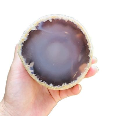 DOUPE Chakra Vibration Stone 390-450g natural agate crystal stone best gift for girlfriend family