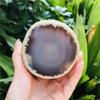 DOUPE Chakra Vibration Stone 390-450g natural agate crystal stone best gift for girlfriend family view 2