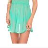 UIVHLW Chemises & Negligees V-Neck Pajamas Sheer Mesh Lace Night Dress Mint Green view 2