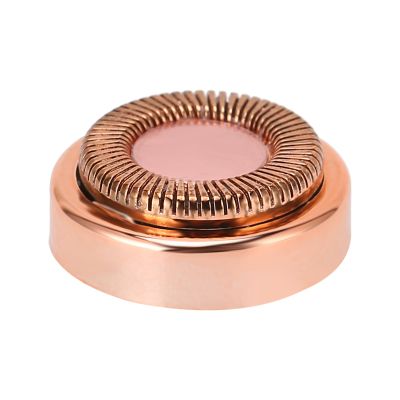 Hair Remover Replacement Head, Women's Electric Body Facial Hair Shaver Machine Replacement Heads Hair Remover for Flawless Legs, Rose Gold