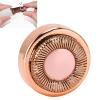 Hair Remover Replacement Head, Women's Electric Body Facial Hair Shaver Machine Replacement Heads Hair Remover for Flawless Legs, Rose Gold view 2