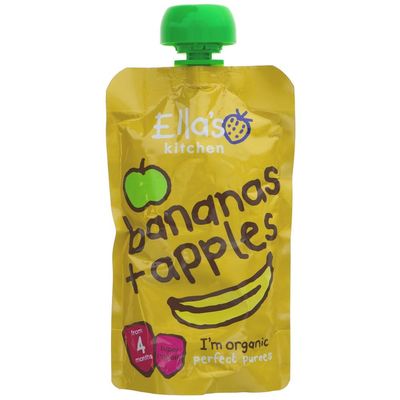 Ella's Kitchen Apples Plus Bananas 120G