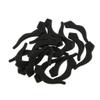 10 Pairs Silicone Glasses Ear Hooks Tip Eyeglasses Grip Anti-slip Temple Holder - Black, as described view 2