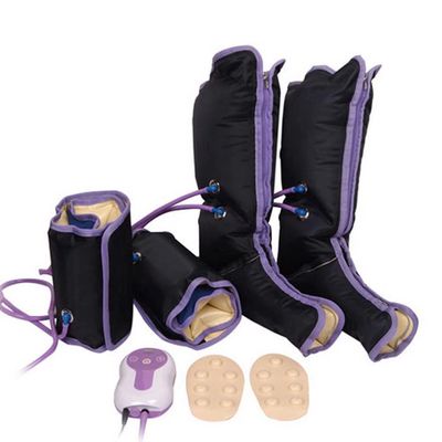 Leg Massager Air Compression Massage Machine for Circulation and Muscle Relaxation, Foot and Calf Massager with Handheld Controller, Gift for Family and Frends