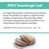 Westbourne Sourdough Bakery - 4 Fresh Loaves  One Day Delivery, Artisan Bread, Vegan Friendly, Hand Baked in UK - 650g (Mixed Pack  2 Spelt, 2 Rye) view 3