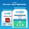 Health4All Magnesium Citrate 750mg per Capsule 90 Capsules, High Strength 225mg Elemental Magnesium, Easily Absorbable, Highly Bioavailable, Purest: no Additives, Vegan Supplement | Made in UK view 2