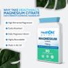Health4All Magnesium Citrate 750mg per Capsule 90 Capsules, High Strength 225mg Elemental Magnesium, Easily Absorbable, Highly Bioavailable, Purest: no Additives, Vegan Supplement | Made in UK view 3