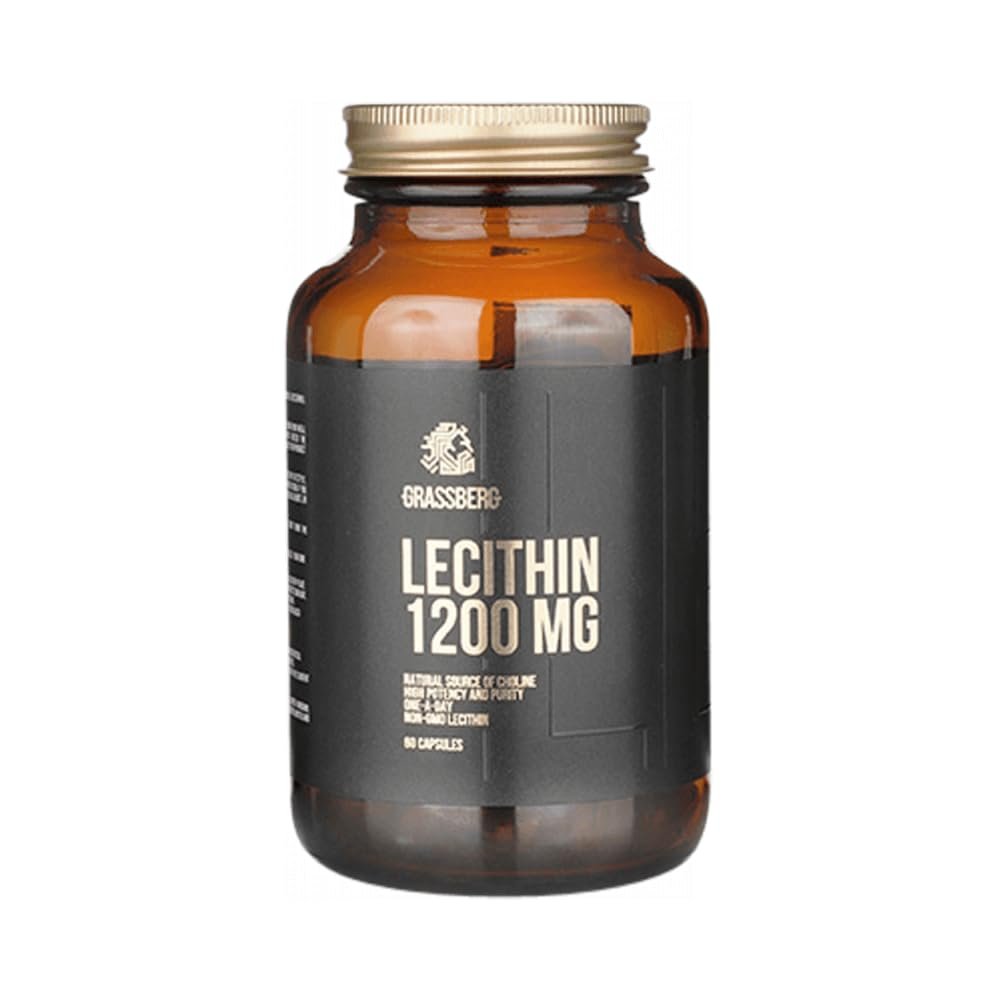 Grassberg Lecithin 1200 mg (60 Caps) Unflavoured