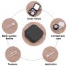 Sibba Contact Lens Cases with Mirror, Contact Lens Holder Mini Box Container, Portable Contact Lens Soaking Case with L and R Caps for Travel view 3