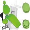 HSTMTWKHA 4 pcs Set Dental Chair PU Leather Seat Cover Waterproof Elastic Dental Chair Cover Dentist Protector Contains Headrest Back Cushion Chair Cover(C) view 1