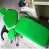 HSTMTWKHA 4 pcs Set Dental Chair PU Leather Seat Cover Waterproof Elastic Dental Chair Cover Dentist Protector Contains Headrest Back Cushion Chair Cover(C) view 2