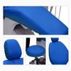 HSTMTWKHA 4 pcs Set Dental Chair PU Leather Seat Cover Waterproof Elastic Dental Chair Cover Dentist Protector Contains Headrest Back Cushion Chair Cover(C) view 3
