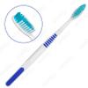 4-Pcs Dental Care Kit in Blue Colour, Oral Cleaning Tool Set, Dental Pick, Dental Mirror, Tongue Cleaner and Toothbrush, Dental Plaque Removal Tools, Ideal for Travel or Small Bathrooms view 2