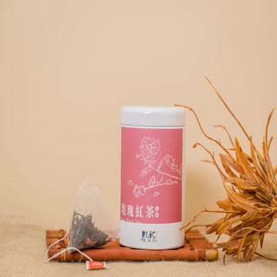 DLIC TEA Taiwan Rose Black Tea 3g x 10 count Pyramid Tea Bag