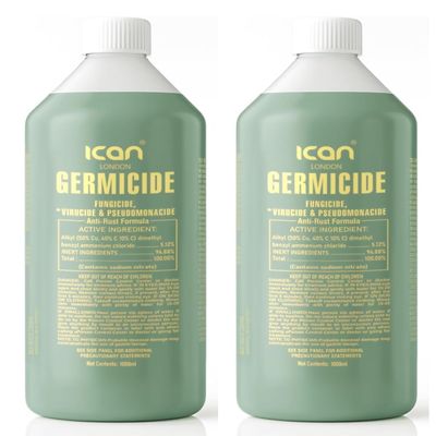 ican London Disinfectant Solution for Salon Jars, Medical, Athletics-Girmicide solution1000ml x 2 (2 litre)