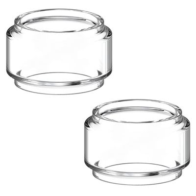 Furuipeng 2X Spare Bulb Pyrex Glass Tube Pieces for UWell Valyrian II 2 Pro Tank TPD 2ml Fatboy Bubble Glass 21mm Height