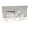 Furuipeng 2X Spare Bulb Pyrex Glass Tube Pieces for UWell Valyrian II 2 Pro Tank TPD 2ml Fatboy Bubble Glass 21mm Height view 2