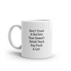 Don't Trust A Barista That Doesn't Drink Tea and Say Fuck A Lot, Barista Present, Barista Gift, Gift for Barista, Barista Mug view 1