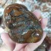 WGPHDW Meditation Home Decor, 130-230g Red Carnelian Stone Crystal Tumbled Stone Agate Chakra Healing Tumblestone Aquarium Decoration Stone Accessories Gifts,Natural Crystal view 2
