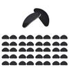 20 Pairs D-Shaped Self Stick Silicone Nose Pads Eyeglass Nose Pads Cushions Stick on Anti-Slip Adhesive for Full Frame Eyeglasses Sunglasses (19 * 8 * 1mm) view 1