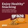 Graze - BBQ Snacks - Healthy Alternative for Crisps, Mixed Nuts & Pretzels -Ideal if you Love Corn, Broad beans and Corn hoops mixed Savoury Vegan Snack (18x28g pack) view 3