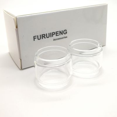 Furuipeng 2X Replacement Fatboy Bulb Bubble Glass Tube Pieces for SMOK TFV18 Tank Transparent