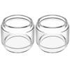 Furuipeng 2X Replacement Fatboy Bulb Bubble Glass Tube Pieces for SMOK TFV18 Tank Transparent view 3