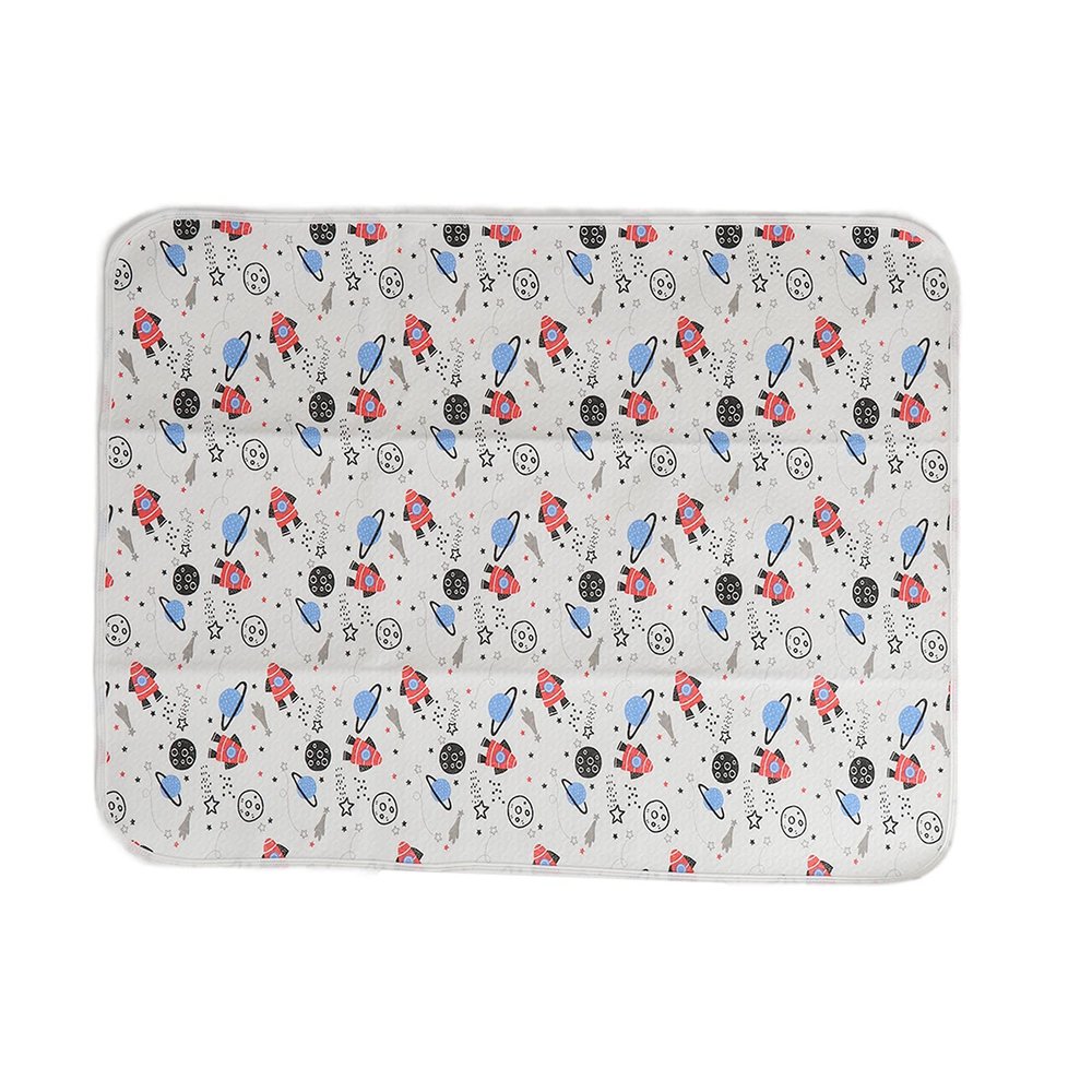 01 02 015 Reusable Incontinence Pad, Impermeable Incontinence Bed Pad Soft Comfortable Isolation Liquid Pure Cotton for Baby for Elderly for Daily Use