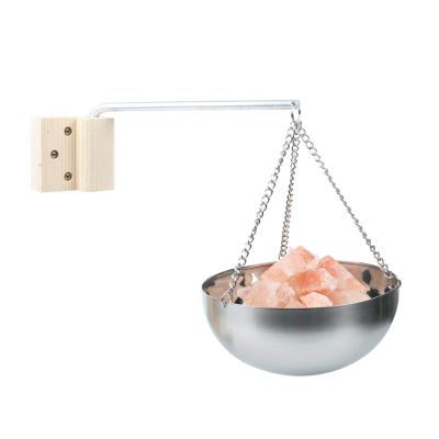 Sauna Aroma Bowl, Stainless Steel Aromatherapy Oil Cup Sauna & SPA Oil Holder Sauna Room Accessories, Stainless Steel Sauna Aroma Bowl Cup Oil Bowl Sauna Room Accessories