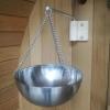 Sauna Aroma Bowl, Stainless Steel Aromatherapy Oil Cup Sauna & SPA Oil Holder Sauna Room Accessories, Stainless Steel Sauna Aroma Bowl Cup Oil Bowl Sauna Room Accessories view 2