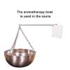 Sauna Aroma Bowl, Stainless Steel Aromatherapy Oil Cup Sauna & SPA Oil Holder Sauna Room Accessories, Stainless Steel Sauna Aroma Bowl Cup Oil Bowl Sauna Room Accessories view 4