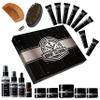 KreativeKraft Advent Calendar 2025 Beard Grooming Kit for Men with Beard Oil Brush Shampoo Skincare Mens Toiletries for Dad Boyfriend Husband view 1