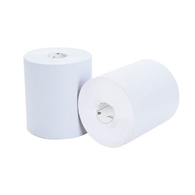 North Shore 2 Ply White Impressions Roll Towel (8 Rolls)