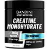 Bandini Creatine Monohydrate Powder 300g (88 x 3g Servings), Pure, Micronised for Easy Mixing & Consumption, Improve Pre Workout, Physical Performance and Recovery, Muscle Power & Strength, Non-GMO view 1