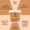 Veggy Duck - Tahini Paste (1Kg) - Tahini | Roasted & Pressed Sesame Seeds | Non-GMO | Vegan | Rich Creamy Taste for Hummus view 4